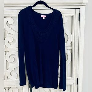 Navy Lilly Pulitzer sweater